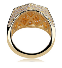 Charger l&#39;image dans la galerie, Bague iced out Couleur Or OCT™ - TWShine