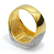 Charger l&#39;image dans la galerie, Bague iced out Couleur Or CLEO™ - TWShine