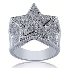 Charger l&#39;image dans la galerie, Bague iced out Couleur Argent STR™ - TWShine