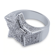 Charger l&#39;image dans la galerie, Bague iced out Couleur Argent STR™ - TWShine